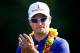 LAHAINA, HI - JANUARY 06: Zach Johnson claps during the awards presentation at the Hyundai Tournament of Champions at the Plantation Course at Kapalua Golf Club on January 6, 2014 in Lahaina, Hawaii. (Photo by Sam Greenwood/Getty Images)