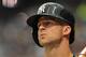 ST. PETERSBURG, FL - AUGUST 25: Outfielder Brett Gardner #11 of the New York Yankees sets to bat against the Tampa Bay Rays August 25, 2013 at Tropicana Field in St. Petersburg, Florida. The Yankees won 3 - 2. (Photo by Al Messerschmidt/Getty Images)