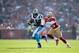 SAN FRANCISCO, CA - NOVEMBER 10: Brandon LaFell #11 of the Carolina Panthers catches the ball while covered by Tarell Brown #25 of the San Francisco 49ers at Candlestick Park on November 10, 2013 in San Francisco, California. (Photo by Ezra Shaw/Getty I