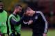 COBHAM, ENGLAND - NOVEMBER 05: Ashley Cole of Chelsea plays a trick on Cesar Azpilicueta during a Chelsea training session on November 5, 2013 in Cobham, England. (Photo by Clive Rose/Getty Images)