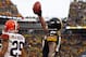 PITTSBURGH, PA - DECEMBER 29: Jerricho Cotchery #89 of the Pittsburgh Steelers reacts after scoring a nine yard touchdown against the Cleveland Browns during the game on December 29, 2013 at Heinz Field in Pittsburgh, Pennsylvania. (Photo by Justin K. A