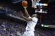 LEXINGTON, KY - JANUARY 08: Dakari Johnson #44 of the Kentucky Wildcats shoots the ball during the game against the Mississippi State Bulldogs at Rupp Arena on January 8, 2014 in Lexington, Kentucky. (Photo by Andy Lyons/Getty Images)