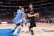 LOS ANGELES, CA - DECEMBER 22: Kevin Love #42 of the Minnesota Timberwolves posts up against Blake Griffin #32 of the Los Angeles Clippers at STAPLES Center on December 22, 2013 in Los Angeles, California. NOTE TO USER: User expressly acknowledges and ag