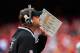 KANSAS CITY, MO - SEPTEMBER 14: Head Coach Lane Kiffin of the Oakland Raiders calls out to his players during their NFL game against the Kansas City Chiefs at Arrowhead Stadium on September 14, 2008 in Kansas City, Missouri. The Raiders defeated the Chie