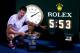 MELBOURNE, AUSTRALIA - JANUARY 29: Novak Djokovic of Serbia poses with the Norman Brookes Challenge Cup and the clock after winning championship point and playing in the longest grand slam final ever in his men's final match against Rafael Nadal of Spain