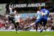 LONDON, ENGLAND - SEPTEMBER 28: Jermain Defoe of Tottenham Hotspur shoots past Frank Lampard of Chelsea during the Barclays Premier League match between Tottenham Hotspur and Chelsea at White Hart Lane on September 28, 2013 in London, England. (Photo by