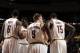 CLEVELAND, OH - OCTOBER 19: The Cleveland Cavaliers huddle during the game against the Indiana Pacers at The Quicken Loans Arena on October 19, 2013 in Cleveland, Ohio. NOTE TO USER: User expressly acknowledges and agrees that, by downloading and/or using