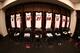 NEW YORK, NY - JANUARY 10: LeBron James #6, Dwyane Wade #3, Norris Cole #30, Roger Mason Jr. #21, Joel Anthony #50, Chris Andersen #11 and Mario Chalmers #15 of the Miami Heat jerseys hang in their locker prior to a game at the Barclays Center on January