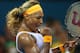 BRISBANE, AUSTRALIA - JANUARY 03: Serena Williams of the USA celebrates winning her match against Maria Sharapova of Russia during day six of the 2014 Brisbane International at Queensland Tennis Centre on January 3, 2014 in Brisbane, Australia. (Photo b