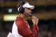 TEMPE, AZ - SEPTEMBER 28: Head coach Lane Kiffin of the USC Trojans during the college football game against the Arizona State Sun Devils at Sun Devil Stadium on September 28, 2013 in Tempe, Arizona. The Sun Devils defeated the Trojans 62-41. (Photo by