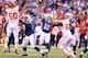 INDIANAPOLIS, IN - JANUARY 04: Andrew Luck #12 of the Indianapolis Colts throws a pass during the NFL Wild Card Playoff game against the Kansas City Chiefs at Lucas Oil Stadium on January 4, 2014 in Indianapolis, Indiana. (Photo by Andy Lyons/Getty Imag
