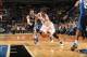 MINNEAPOLIS, MN - DECEMBER 30: Ricky Rubio #9 of the Minnesota Timberwolves drives to the basket against the Dallas Mavericks during the game on December 30, 2013 at Target Center in Minneapolis, Minnesota. NOTE TO USER: User expressly acknowledges and ag