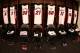 NEW YORK, NY - JANUARY 10: LeBron James #6, Dwyane Wade #3, Norris Cole #30, Roger Mason Jr. #21, Joel Anthony #50, Chris Andersen #11 and Mario Chalmers #15 of the Miami Heat jerseys hang in their locker prior to a game at the Barclays Center on January