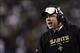 Jan 4, 2014; Philadelphia, PA, USA; New Orleans Saints head coach Sean Payton during the second quarter against the Philadelphia Eagles during the 2013 NFC wild card playoff football game at Lincoln Financial Field. The Saints defeated the Eagles 26-24. M