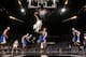 NEW YORK, NY - JANUARY 08: Shaun Livingston #14 of the Brooklyn Nets dunks against Klay Thompson #11 of the Golden State Warriors during a game at the Barclays Center on January 8, 2014 in the Brooklyn borough of New York City. NOTE TO USER: User express