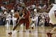 Jan 11, 2014; Norman, OK, USA; Iowa State Cyclones guard DeAndre Kane (50) drives against the Oklahoma Sooners in the first half at Lloyd Noble Center. Mandatory Credit: Tim Heitman-USA TODAY Sports