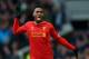 LIVERPOOL, ENGLAND - NOVEMBER 23: Daniel Sturridge of Liverpool celebrates scoring his team's third goal during the Barclays Premier League match between Everton and Liverpool at Goodison Park on November 23, 2013 in Liverpool, England. (Photo by Alex L