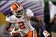 Jan 3, 2014; Miami Gardens, FL, USA; Clemson Tigers wide receiver Sammy Watkins (2) carries the ball during the first half in the 2014 Orange Bowl college football game against the Ohio State Buckeyes at Sun Life Stadium. Mandatory Credit: Joshua S. Kelly