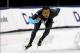 Dec 29, 2013; Kearns, UT, USA; Shani Davis during warm ups before competing in the 1000m during the U.S. Olympic speedskating trials at Utah Olympic Oval. Mandatory Credit: Chris Nicoll-USA TODAY Sports