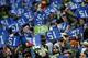 SEATTLE, WA - JANUARY 11: Seattle Seahawks fans hold up 12th Man signs as the Seahawks take on the New Orleans Saints during the NFC Divisional Playoff Game at CenturyLink Field on January 11, 2014 in Seattle, Washington. (Photo by Otto Greule Jr/Getty