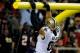 ATLANTA, GA - NOVEMBER 21: Tight end Jimmy Graham #80 of the New Orleans Saints celebrates a touchdown in the second quarter against the Atlanta Falcons during a game at the Georgia Dome on November 21, 2013 in Atlanta, Georgia. (Photo by Kevin C. Cox/Ge