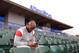 Oct 25, 2013; London, United Kingdom, USA; San Francisco 49ers safety Donte Whitner writes text messages on his phone at practice at Allianz Park Stadium in advance of the NFL International Series game against the Jacksonville Jaguars. Mandatory Credit: K