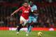 MANCHESTER, ENGLAND - NOVEMBER 28: Anderson of Manchester United battles with Mohamed Diame of West Ham United during the Barclays Premier League match between Manchester United and West Ham United at Old Trafford on November 28, 2012 in Manchester, Engl