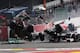 Hamilton walked away from this crash at the 2012 Belgian Grand Prix.