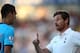 Former Spurs boss Andre Villas-Boas engages in discussion with Bentaleb during Spurs' 0-0 preseason draw with Colchester United.
