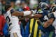 Lynch is a physical player who is not afraid to take a hit.