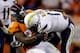 DENVER, CO - JANUARY 12: Shaun Phillips #90 of the Denver Broncos sacks Philip Rivers #17 of the San Diego Chargers during the AFC Divisional Playoff Game at Sports Authority Field at Mile High on January 12, 2014 in Denver, Colorado. (Photo by Ezra Sh