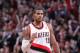 PORTLAND, OR - DECEMBER 26: LaMarcus Aldridge #12 of the Portland Trail Blazers walks up the court against the Los Angeles Clippers on December 26, 2013 at the Moda Center Arena in Portland, Oregon. NOTE TO USER: User expressly acknowledges and agrees th
