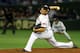 TOKYO, JAPAN - MARCH 12: Pitcher Masahiro Tanaka #17 of Japan pitches during the World Baseball Classic Second Round Pool 1 game between Japan and the Netherlands at Tokyo Dome on March 12, 2013 in Tokyo, Japan. (Photo by Koji Watanabe/Getty Images)