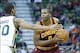 Jan 10, 2014; Salt Lake City, UT, USA; Utah Jazz point guard Alec Burks (10) defends against Cleveland Cavaliers shooting guard C.J. Miles (0) during the first half at EnergySolutions Arena. Mandatory Credit: Russ Isabella-USA TODAY Sports