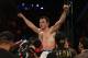 LOS ANGELES, CA - SEPTEMBER 28: Julio Cesar Chavez Jr. celebrates his Light Heavyweight victory over Brian Vera at StubHub Center on September 28, 2013 in Los Angeles, California. (Photo by Jeff Gross/Getty Images)