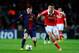 BARCELONA, SPAIN - DECEMBER 05: Lionel Messi of FC Barcelona duels for the ball with Nemanja Matic of SL Benfica during the UEFA Champions League Group G match between FC Barcelona and SL Benfica at Nou Camp on December 5, 2012 in Barcelona, Spain. (Pho