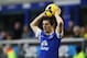 LIVERPOOL, ENGLAND - JANUARY 11: Leighton Baines of Everton takes a throw in during the Barclays Premier League match between Everton and Norwich City at Goodison Park on January 11, 2014 in Liverpool, England. (Photo by Jan Kruger/Getty Images)