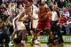 SALT LAKE CITY, UT - JANUARY 10: Tristan Thompson #13 of the Cleveland Cavaliers controls the ball against Brandon Rush #25 of the Utah Jazz at EnergySolutions Arena on January 10, 2014 in Salt Lake City, Utah. NOTE TO USER: User expressly acknowledges a