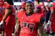 TUCSON, AZ - NOVEMBER 23: Running back Ka'Deem Carey #25 of the Arizona Wildcats reacts on the sidelines during the college football game against the Oregon Ducks at Arizona Stadium on November 23, 2013 in Tucson, Arizona. The Wildcats defeated the Ducks