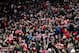 BILBAO, SPAIN - DECEMBER 01: Athletic Club fans wave scarves during the La Liga match between Athletic Club and FC Barcelona at San Mames Stadium on December 1, 2013 in Bilbao, Spain. (Photo by David Ramos/Getty Images)