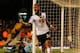 LONDON, ENGLAND - JANUARY 14: Ashkan Dejagah of Fulham celebrates as he scores their second goal during the FA Cup with Budweiser Third round replay match between Fulham and Norwich City at Craven Cottage on January 14, 2014 in London, England. (Photo b