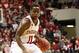 Jan 14, 2014; Bloomington, IN, USA; Indiana Hoosiers forward Noah Vonleh (1) dribbles the ball during the first half against the Wisconsin Badgers at Assembly Hall. Mandatory Credit: Pat Lovell-USA TODAY Sports
