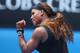 Serena Williams made light work of Vesna Dolonc to keep her Australian Open campaign on course.