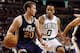 Nov 6, 2013; Boston, MA, USA; Utah Jazz small forward Gordon Hayward (20) works the ball against Boston Celtics point guard Avery Bradley (0) in the second half at TD Garden. The Celtics defeated the Jazz 97-87. Mandatory Credit: David Butler II-USA TODAY