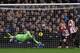 LIVERPOOL, ENGLAND - DECEMBER 26: Vito Mannone of Sunderland makes another save during the Barclays Premier League match between Everton and Sunderland at Goodison Park on December 26, 2013 in Liverpool, England. (Photo by Clive Brunskill/Getty Images)