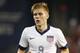 KANSAS CITY, KS - OCTOBER 11: Aron Johannsson #9 of the U.S. Men's National Soccer Team prepares for the next play against Jamaica at Sporting Park on October 11, 2013 in Kansas City, Kansas. (Photo by Kyle Rivas/Getty Images)