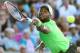 AUCKLAND, NEW ZEALAND - JANUARY 08: Donald Young of USA plays a shot against David Ferrer of Spain during day three of the Heineken Open at ASB Tennis Centre on January 8, 2014 in Auckland, New Zealand. (Photo by Fiona Goodall/Getty Images)