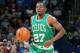 OKLAHOMA CITY, OK - JANUARY 5: Jordan Crawford #27 of the Boston Celtics handles the ball against the Oklahoma City Thunder on January 5, 2014 at the Chesapeake Energy Arena in Oklahoma City, Oklahoma. NOTE TO USER: User expressly acknowledges and agrees