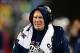 Jan 11, 2014; Foxborough, MA, USA; New England Patriots head coach Bill Belichick on the sidelines during the second quarter of the 2013 AFC divisional playoff football game against the Indianapolis Colts at Gillette Stadium. Mandatory Credit: Andrew Webe