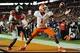 Jan 3, 2014; Miami Gardens, FL, USA; Clemson Tigers wide receiver Martavis Bryant (1) makes a touchdown catch as Ohio State Buckeyes cornerback Armani Reeves (26) defends during the second half in the 2014 Orange Bowl college football game at Sun Life Sta